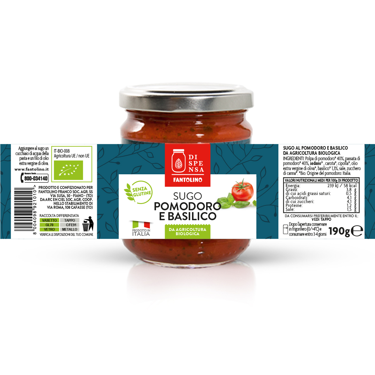 Sugo pomodoro e basilico - immagine 4
